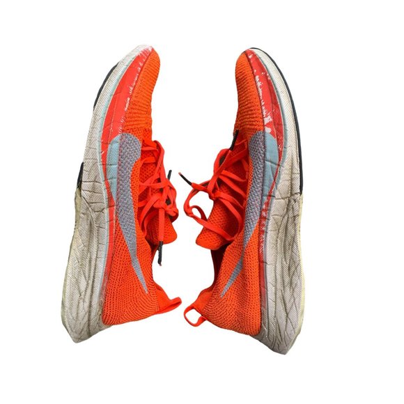 Men’s Nike Zoom Vaporfly 4% Flyknit Shoes Sz 7.5 crimson red Running Sneaker - Picture 4 of 7